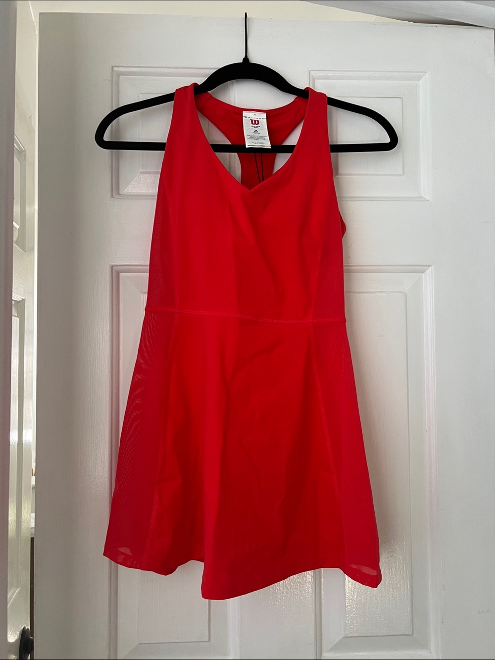 NWT Wilson Court Dress Red Tennis Sport - Picture 4 of 11